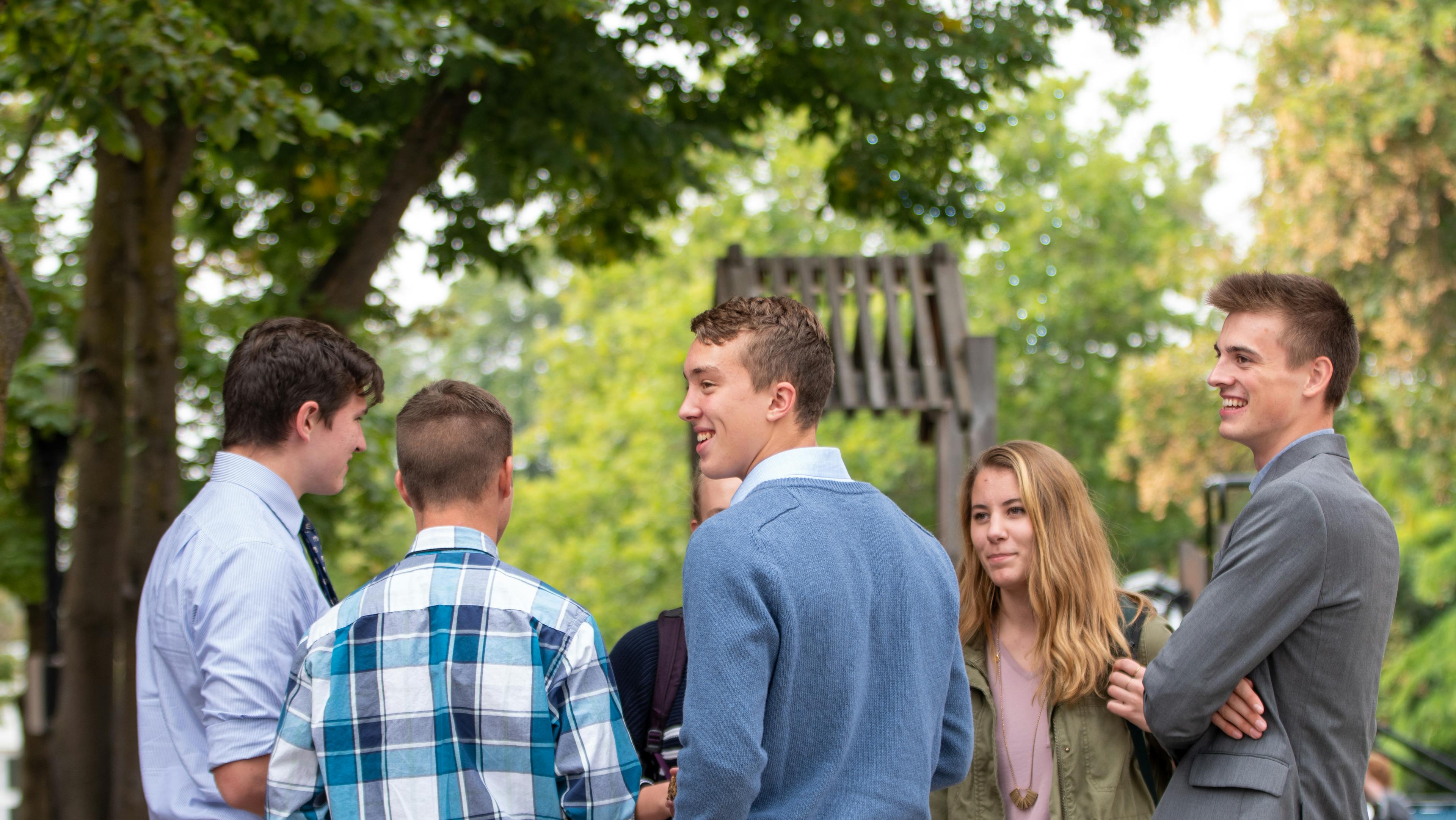 Friendship Square New Saint Andrews Students, Moscow, Idaho